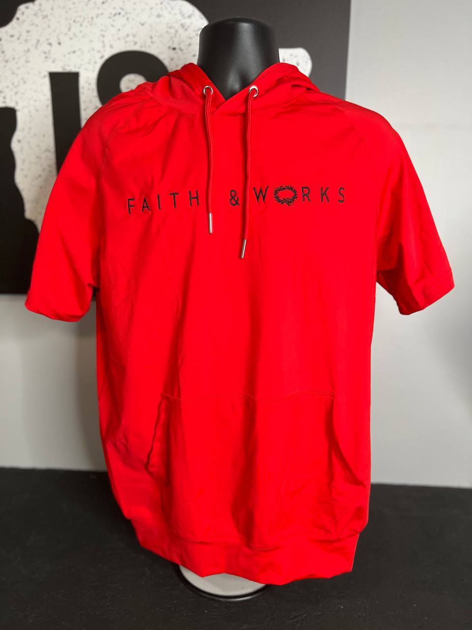 Mens Faith and Works SS Hoodie