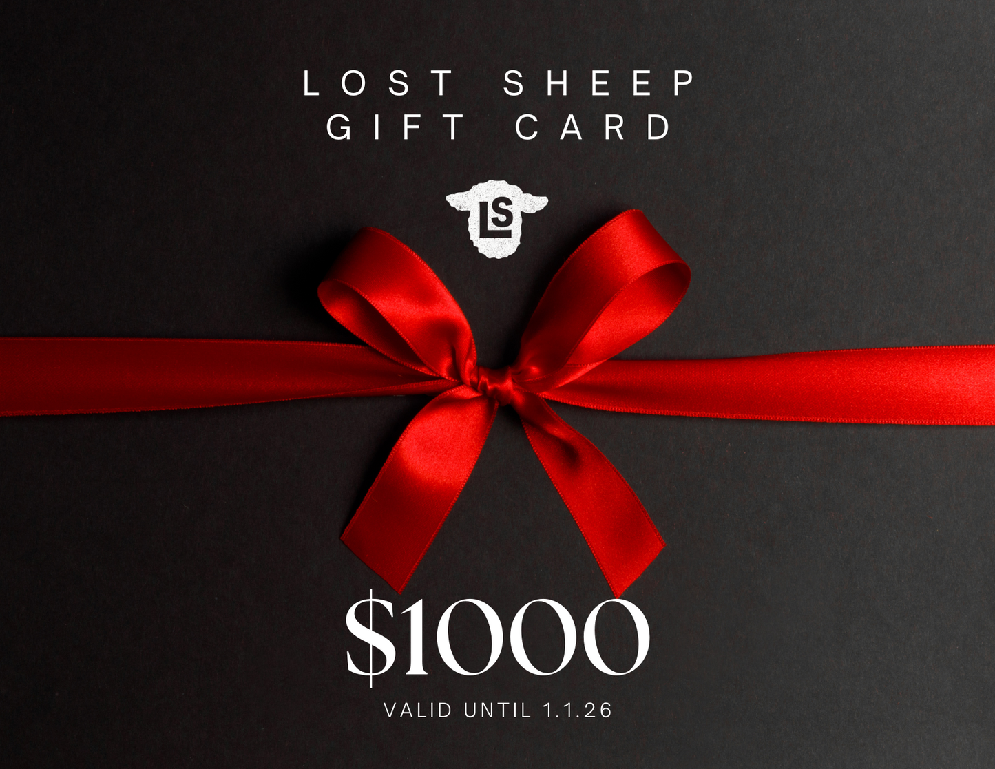 Lost Sheep Digital Gift Card