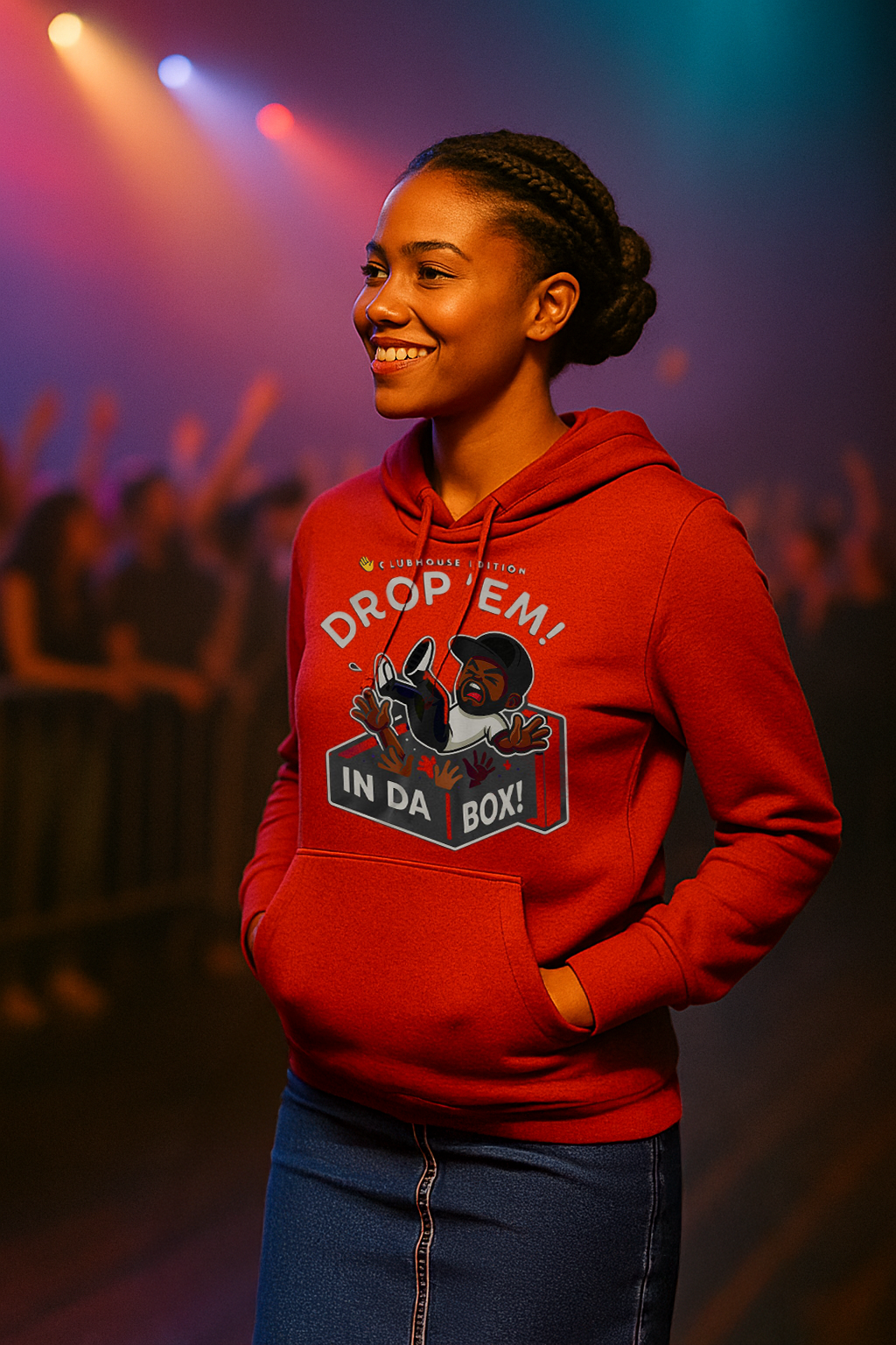 Unisex Drop Em In The Box Hoodie