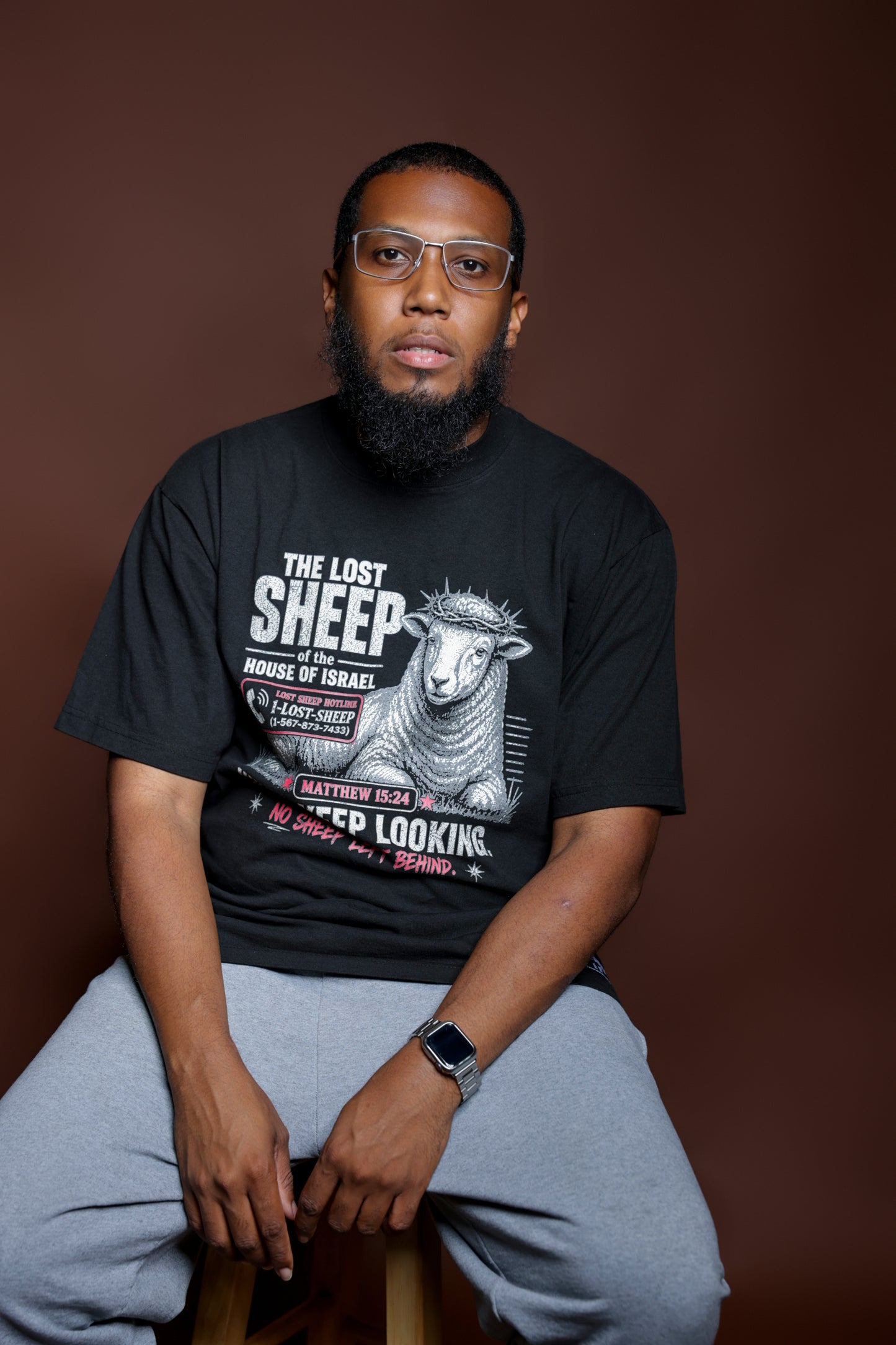 Mens Find The Lost Sheep T-Shirt