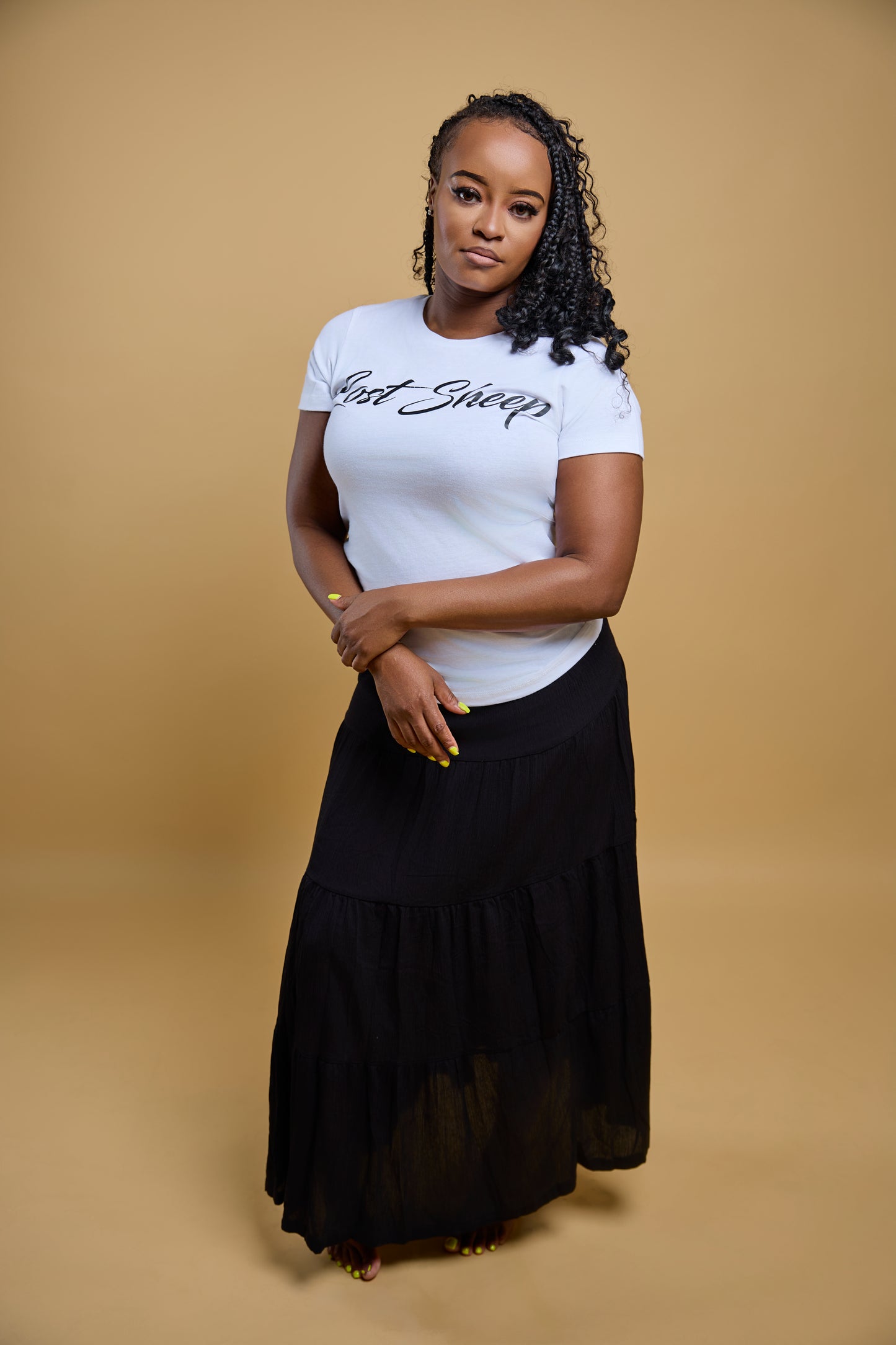 Womens Lost Sheep Cursive Shirts