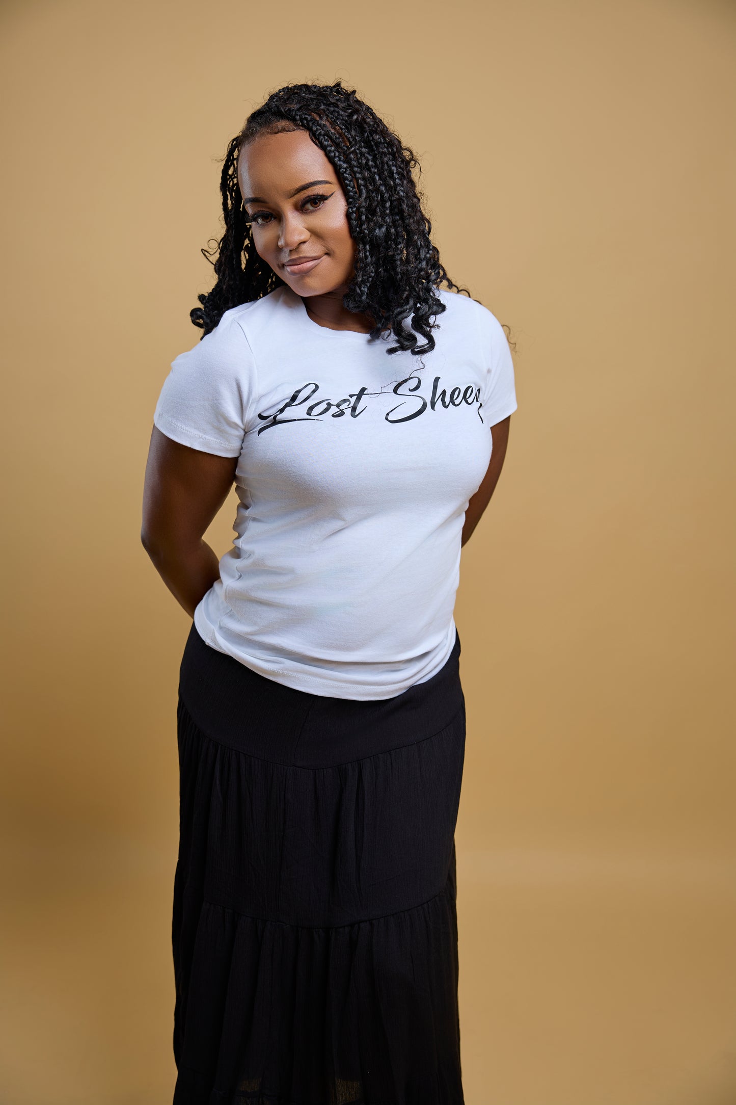 Womens Lost Sheep Cursive Shirts