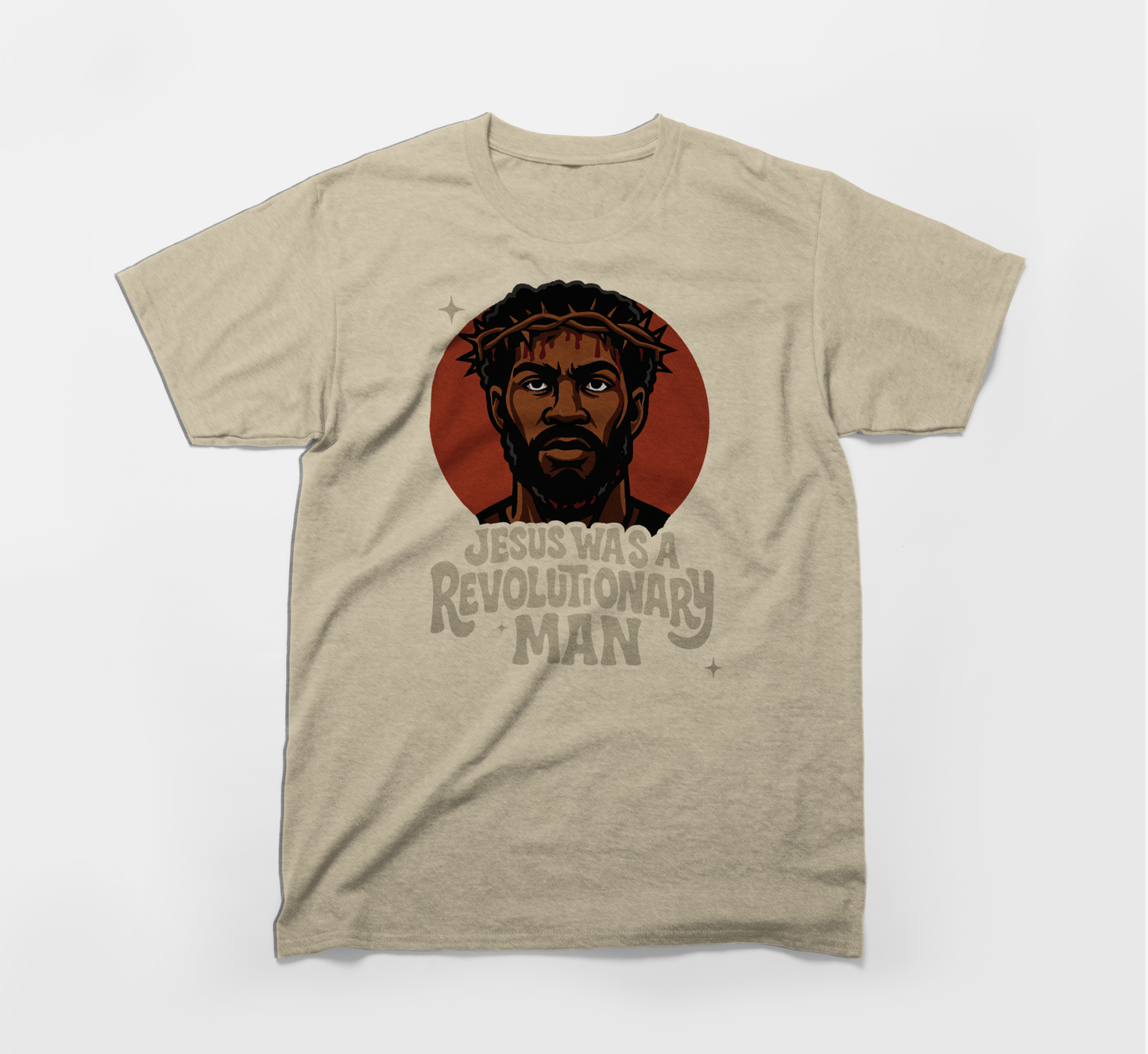 Mens Jesus Revolutionary Man T-Shirt