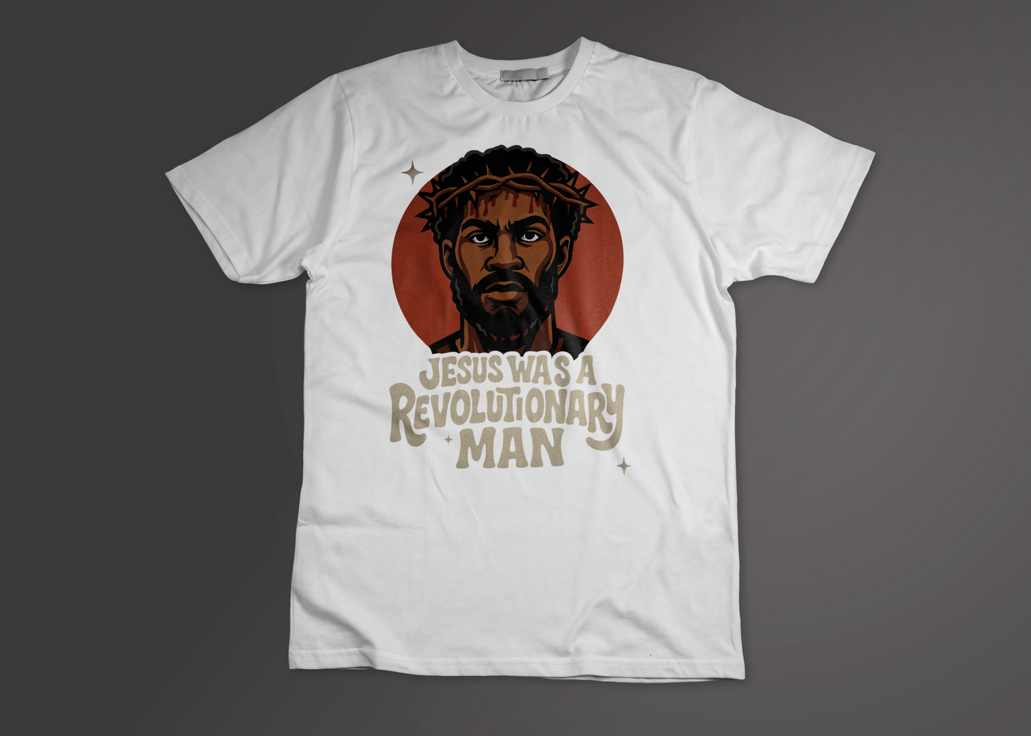 Mens Jesus Revolutionary Man T-Shirt