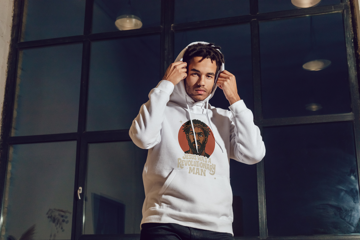 Unisex Jesus Revolutionary Hoodie