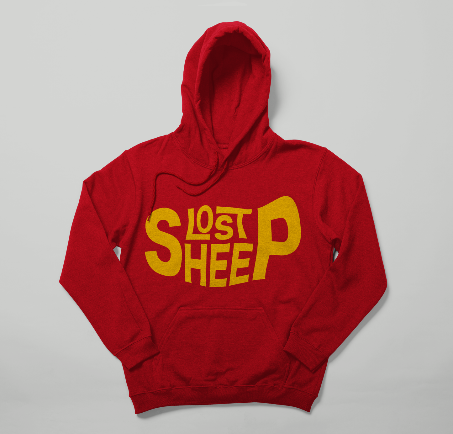 Unisex Signature Lost Sheep Letters Icon Hoody