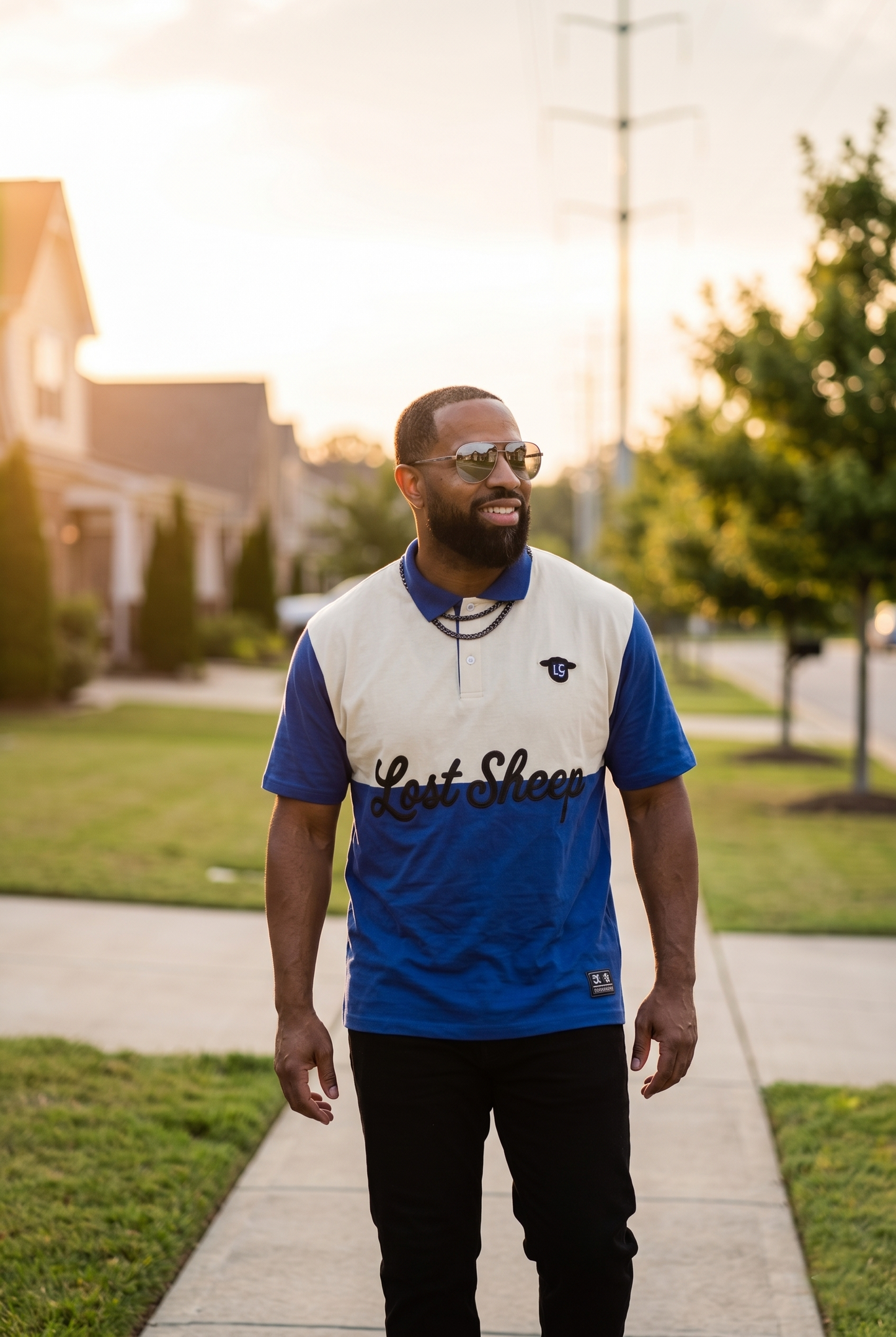 Mens Lost Sheep Prophets Polo