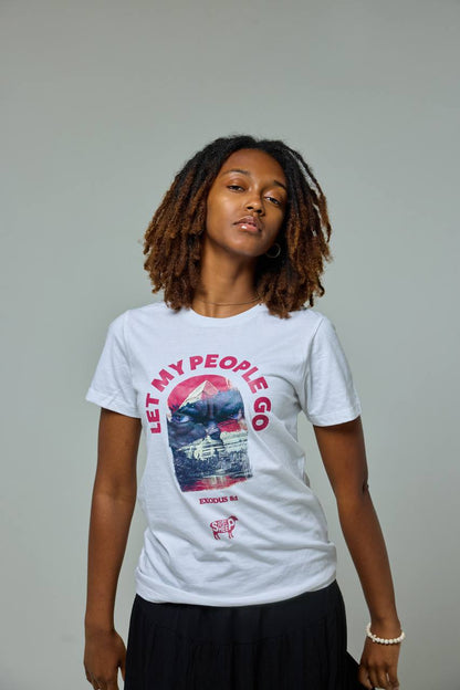 Women's Let My People Go Passover T Shirt