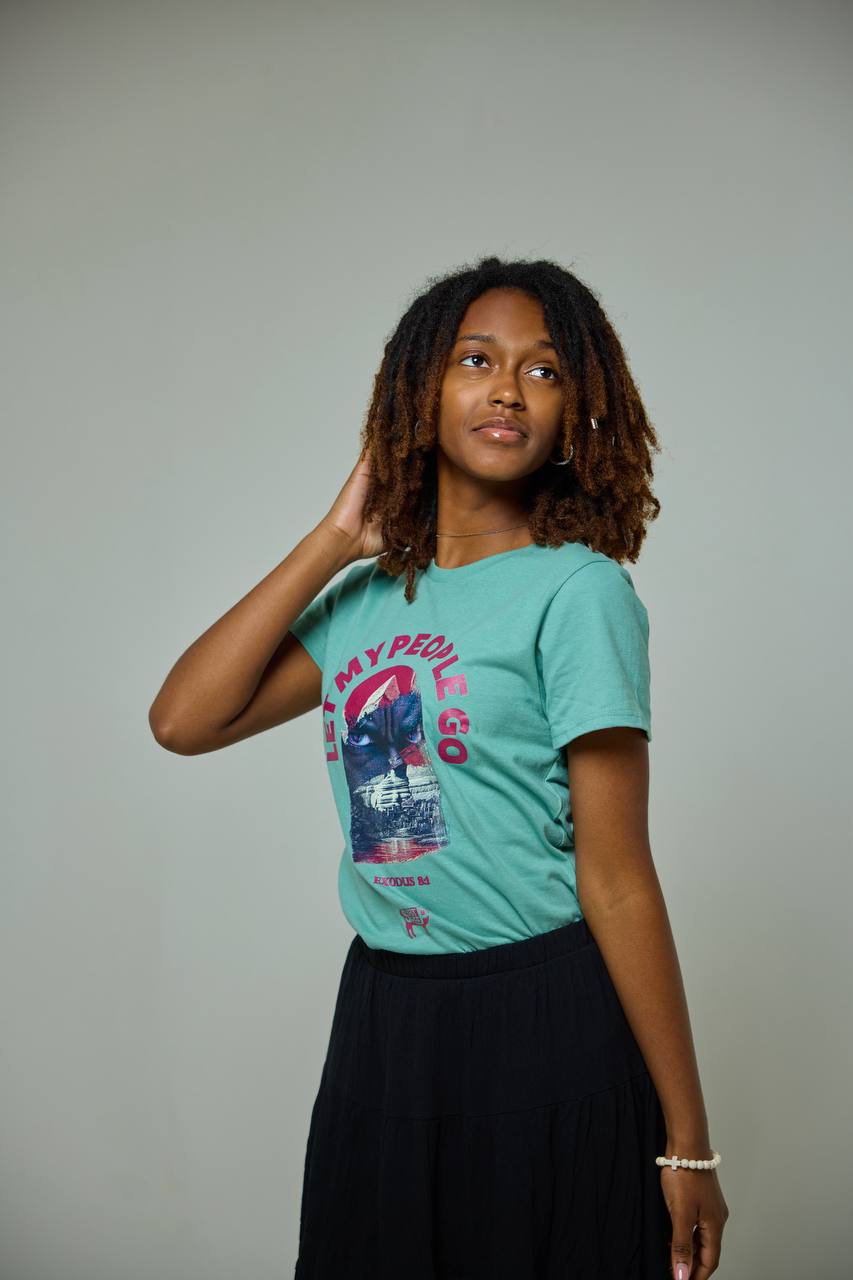 Women's Let My People Go Passover T Shirt