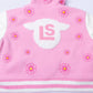 The LS Womens Varsity Crop Lettermen's Jacket