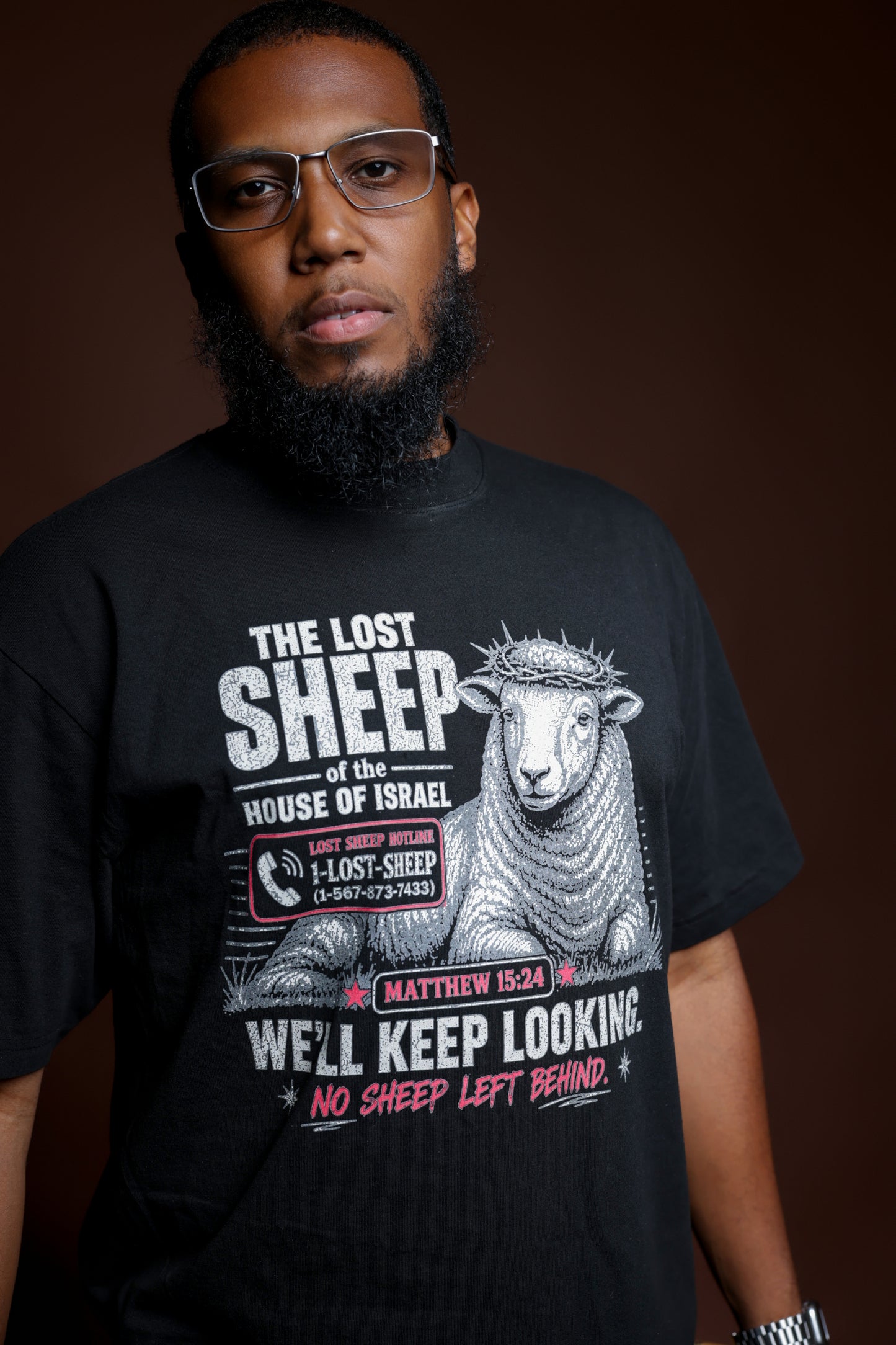 Mens Find The Lost Sheep T-Shirt