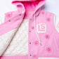 The LS Womens Varsity Crop Lettermen's Jacket