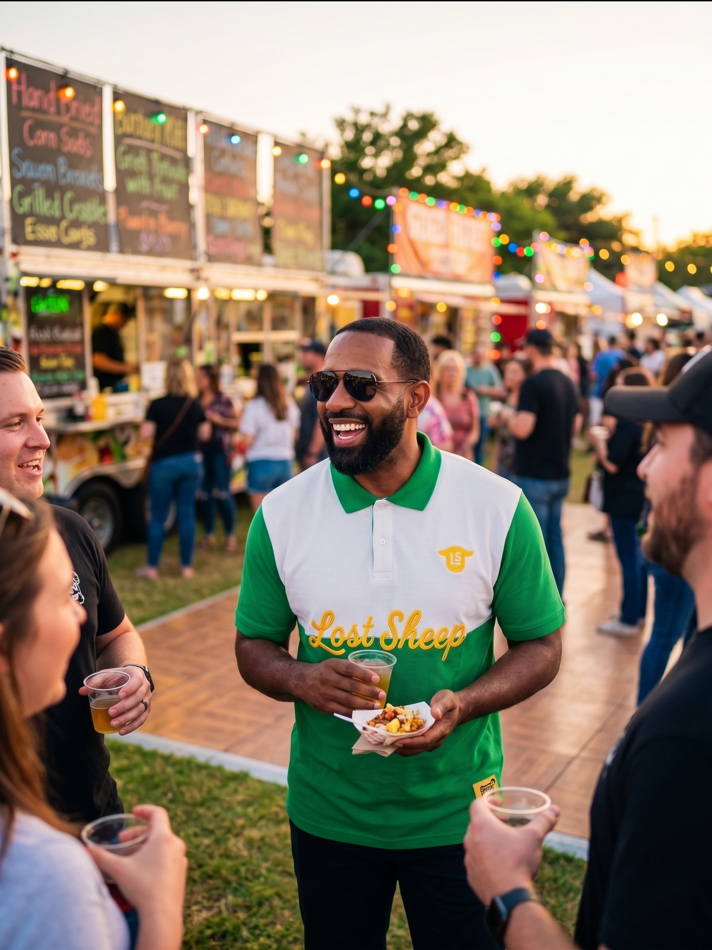 Mens Lost Sheep Prophets Polo