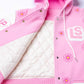 The LS Womens Varsity Crop Lettermen's Jacket