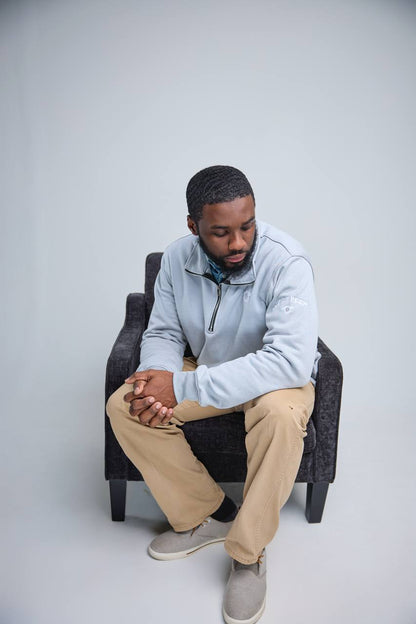 Mens LS Signature Quarter Zip