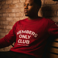 Mens Faithful Flock Members Only Crewneck