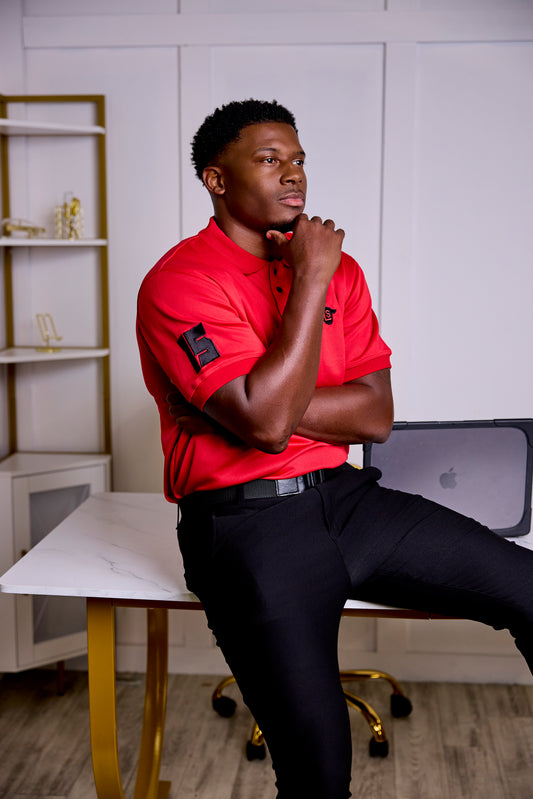 Mens LS 15 Solid Polo