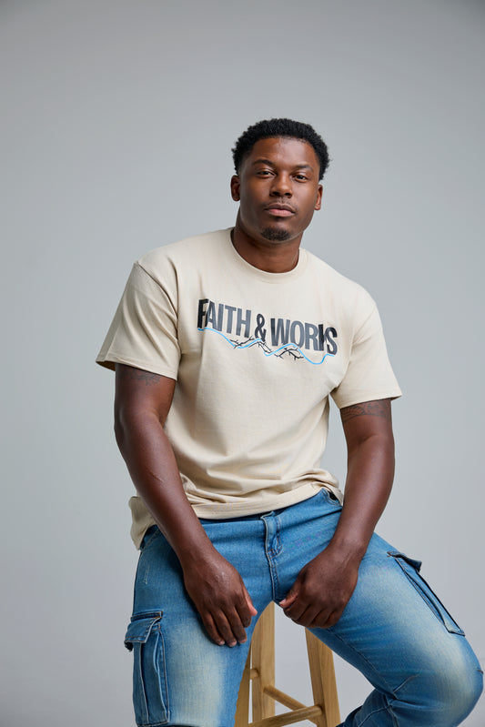 Mens Faith and Works T Shirt
