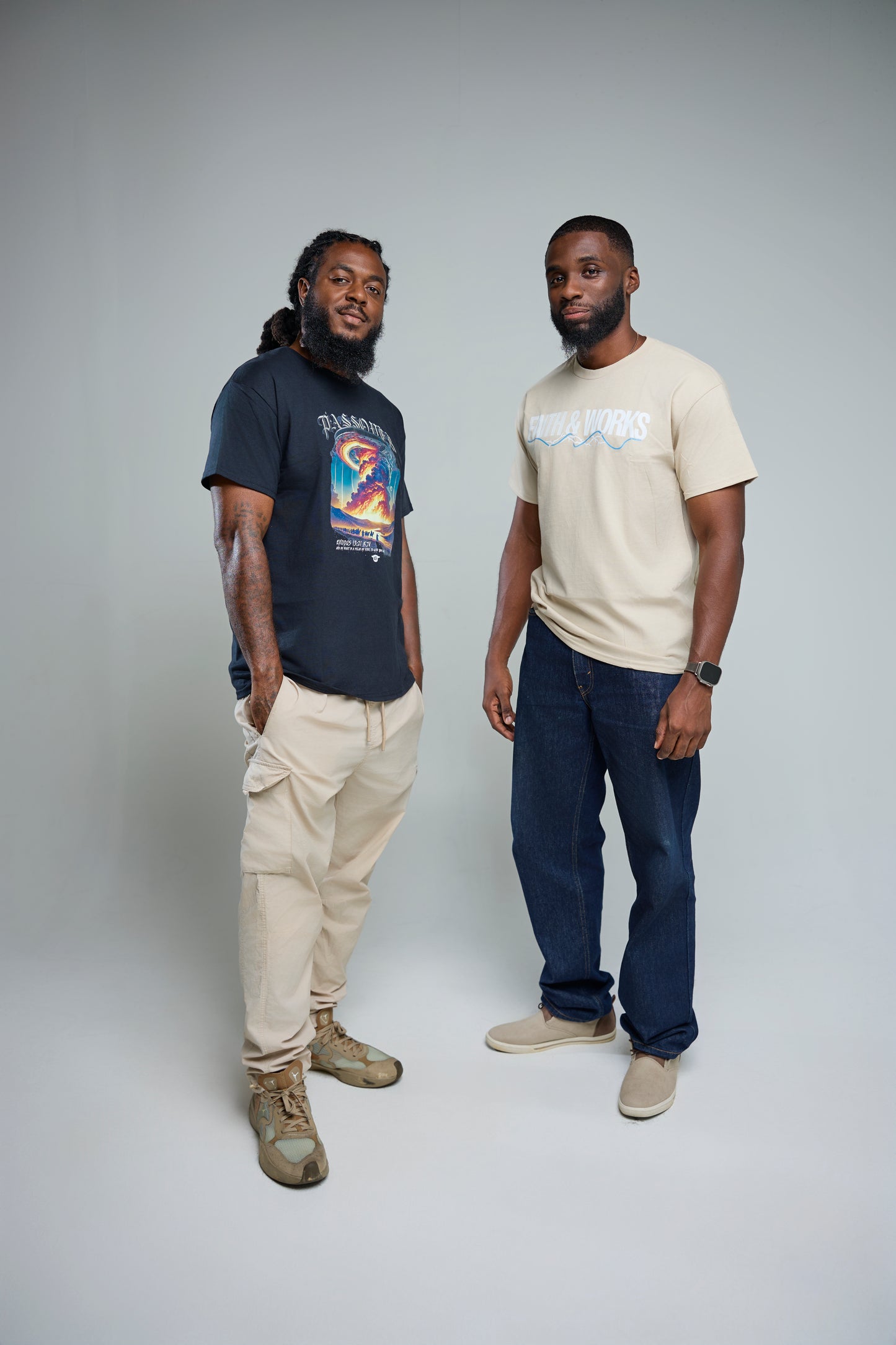 Mens Faith and Works T Shirt