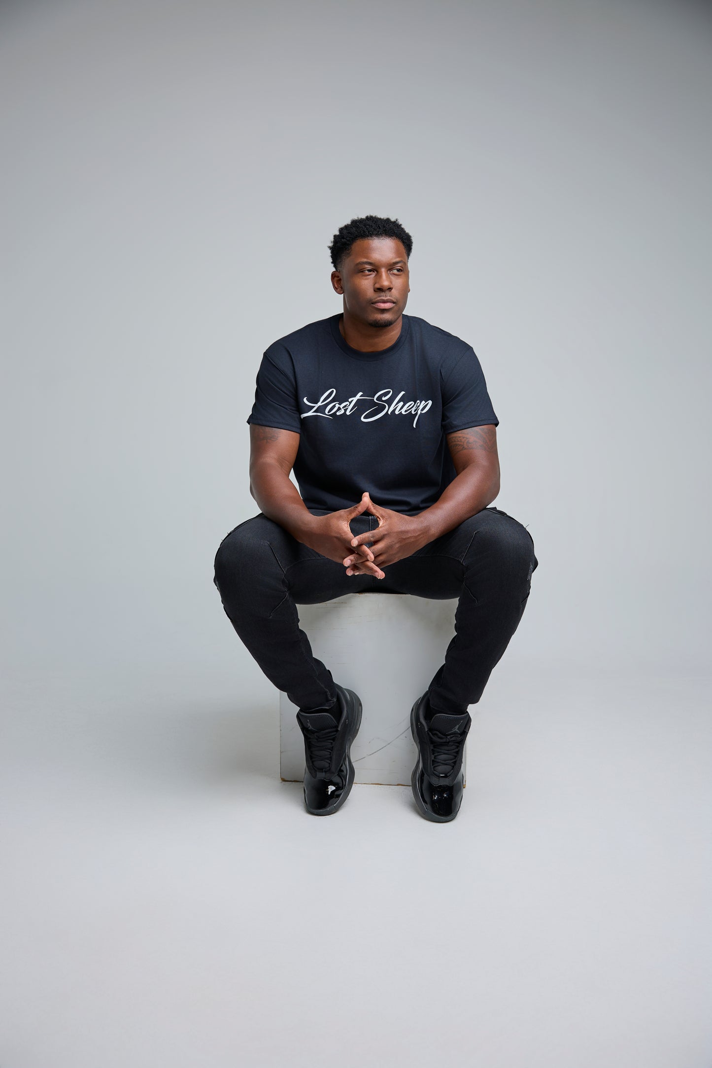 Mens Lost Sheep Cursive Shirts