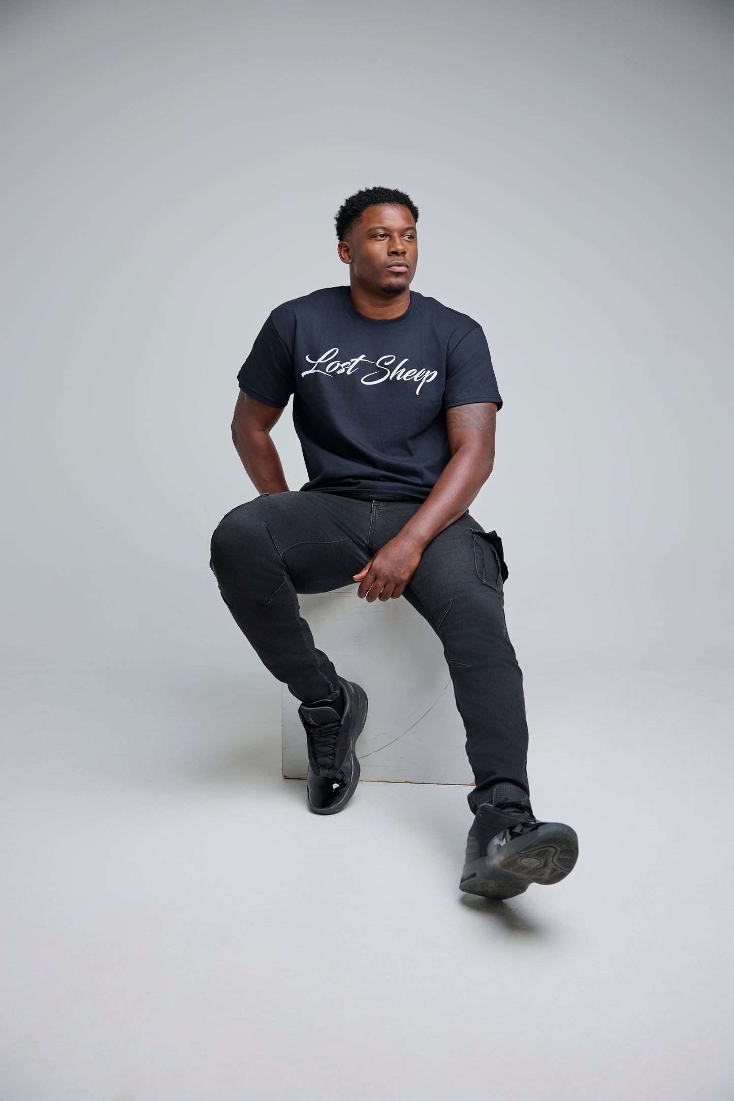 Mens Lost Sheep Cursive Shirts