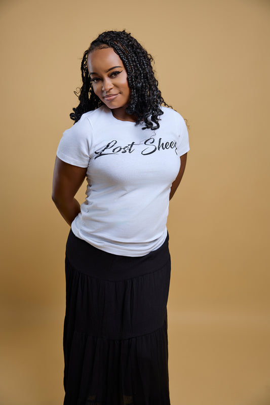 Womens Lost Sheep Cursive Shirts