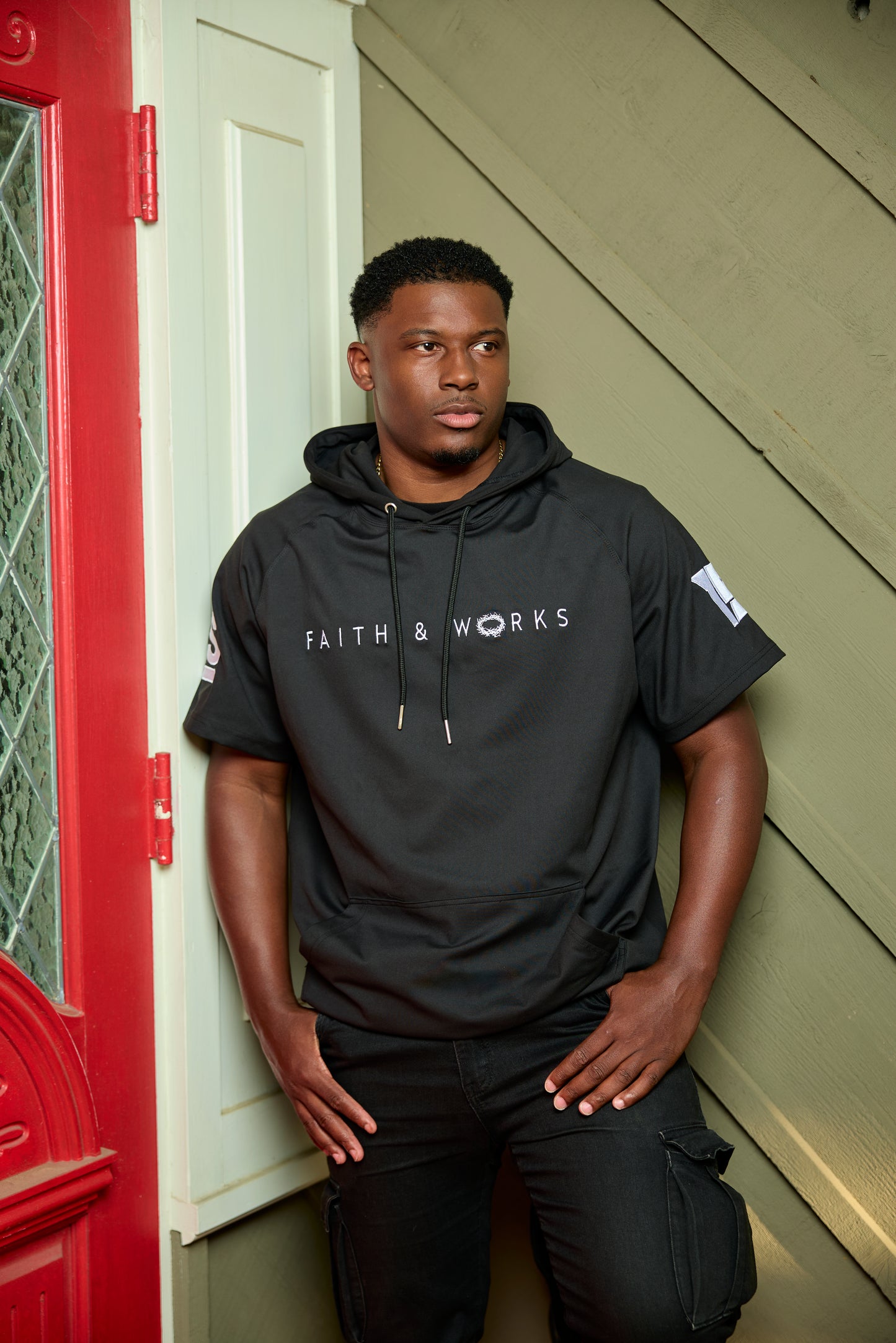 Mens Faith and Works SS Hoodie