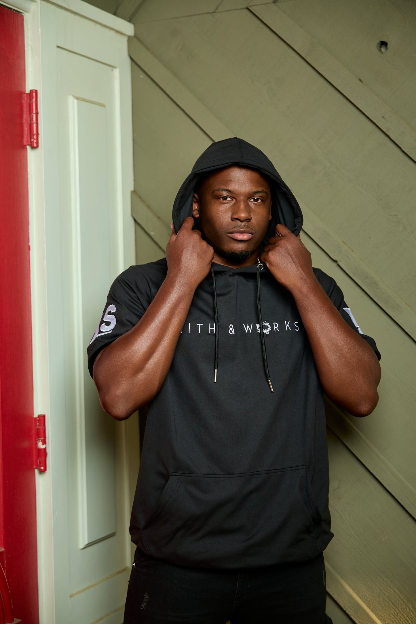 Mens Faith and Works SS Hoodie