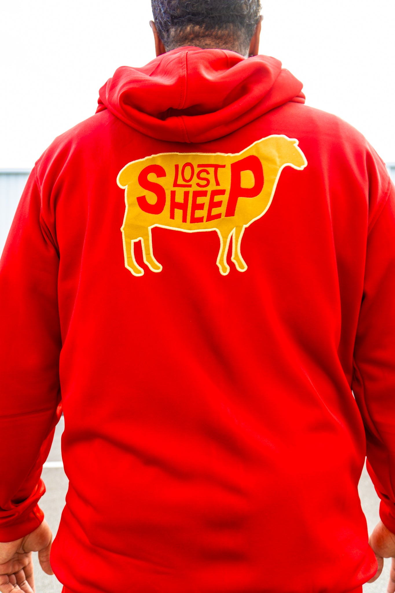 Mens Lost Sheep Full Zipper Hoodie