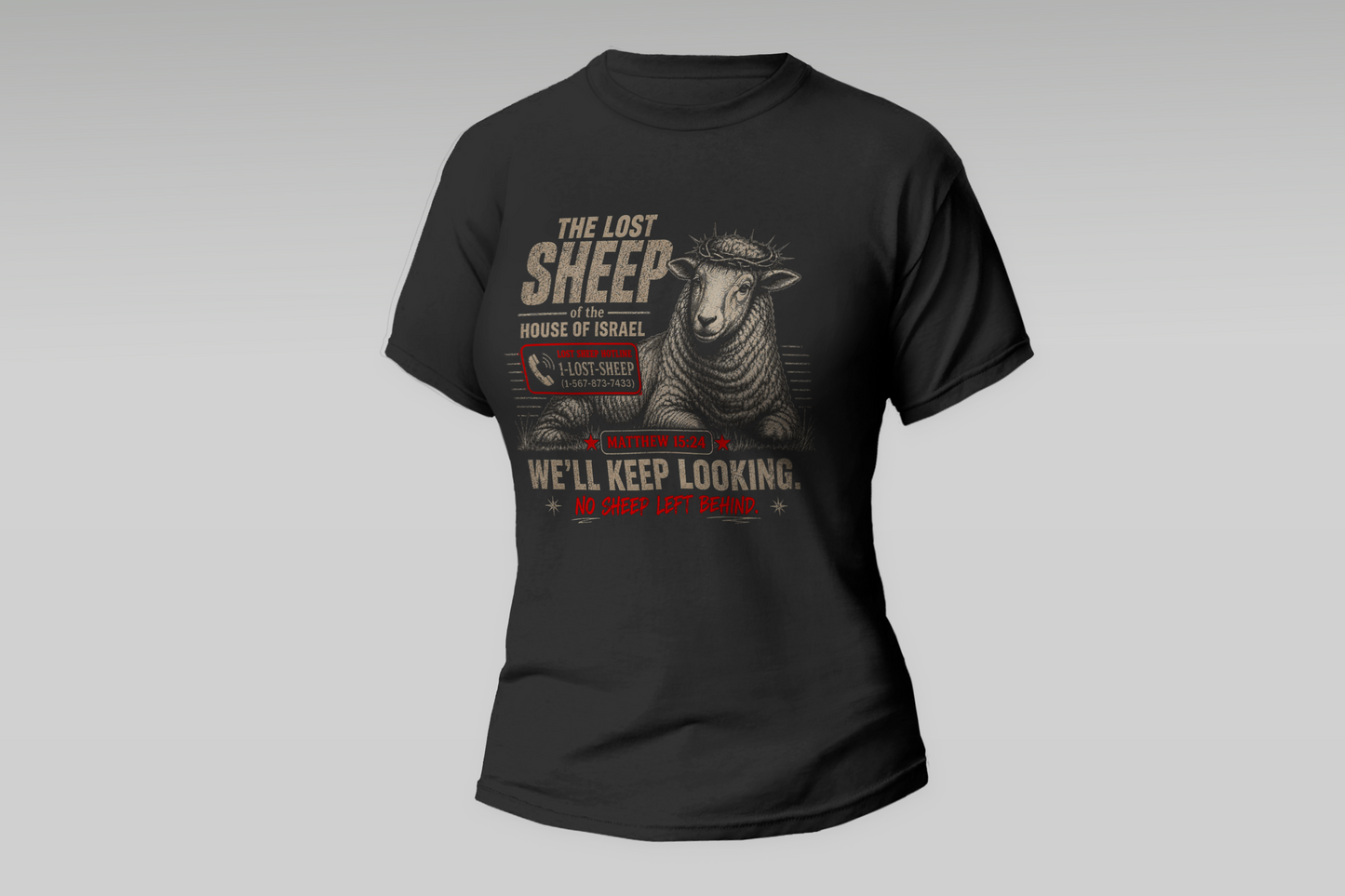 Womens Find The Lost Sheep T