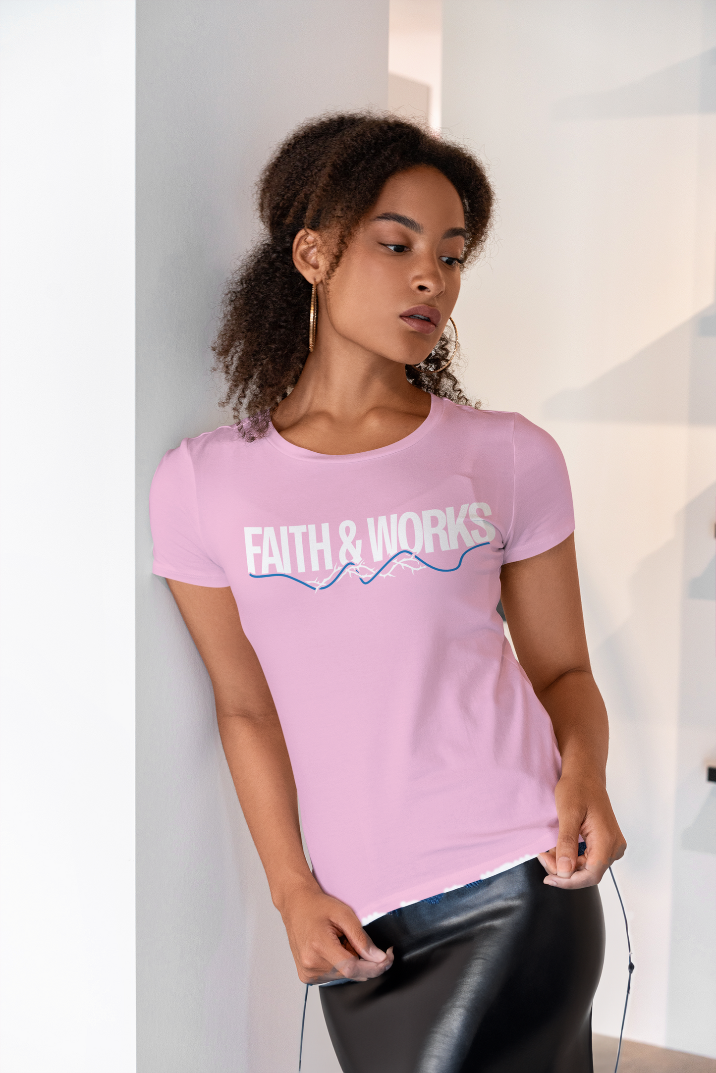 Womens Faith and Works T Shirt
