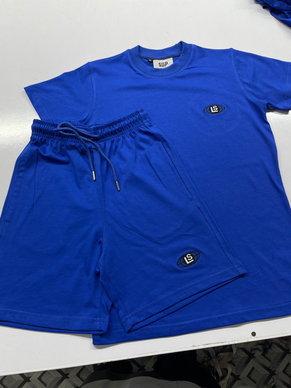 Kids LS Global 2 Piece Short Set