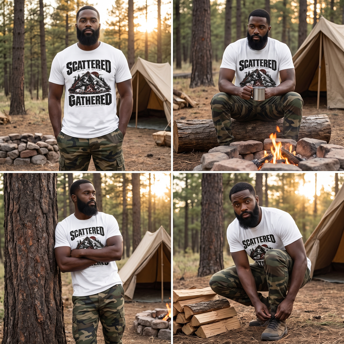Mens The Scattered Tabernacles T-Shirt