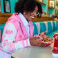 The LS Womens Varsity Crop Lettermen's Jacket