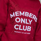 Mens Faithful Flock Members Only Crewneck