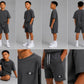 Kids LS Global 2 Piece Short Set
