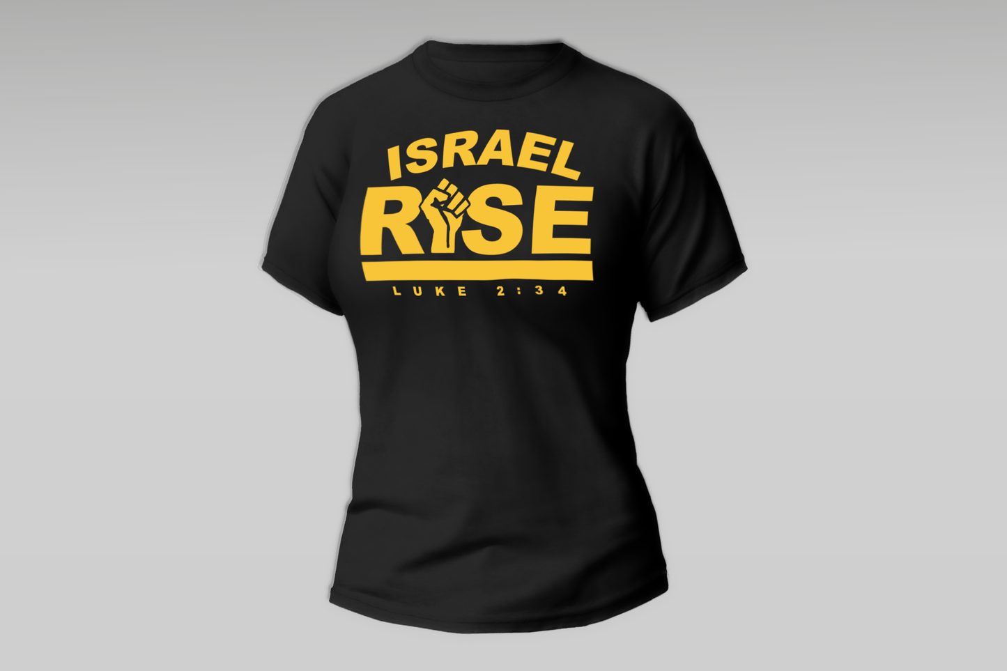 Womens Israel Rise Luke 2:34 T Shirt