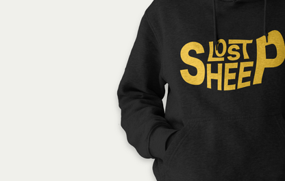 Unisex Signature Lost Sheep Letters Icon Hoody